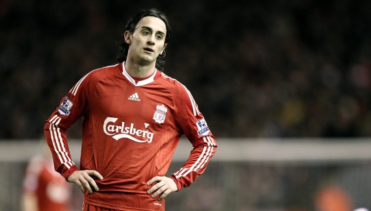 Liverpool forward Alberto Aquilani