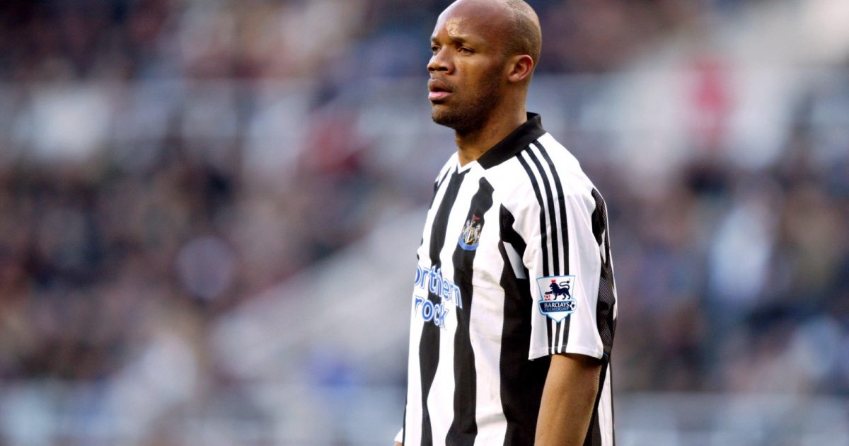 Soccer - FA Barclays Premiership - Newcastle United v Liverpool - St James' Park. Jean-Alain Boumsong, Newcastle United
