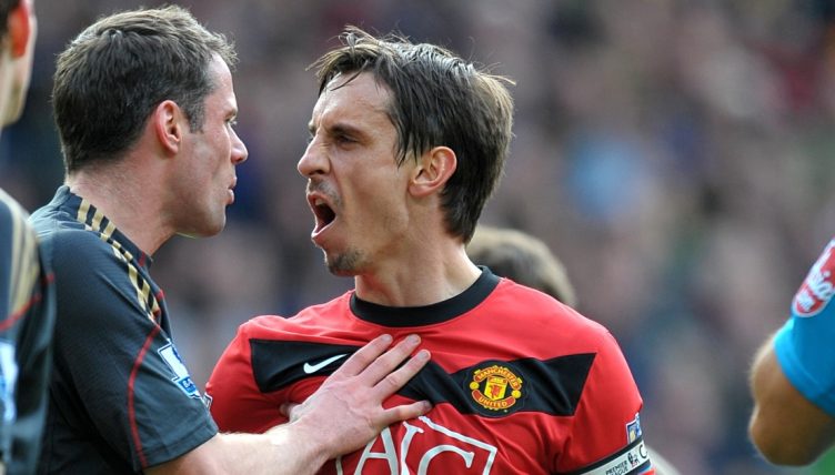 Gary Neville Manchester United Captain, Old Trafford, Manchester, 21 March 2010.