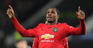 Odion Ighalo celebrates