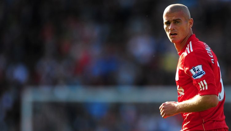 Paul Konchesky makes his Liverpool debut against Birmingham City.
