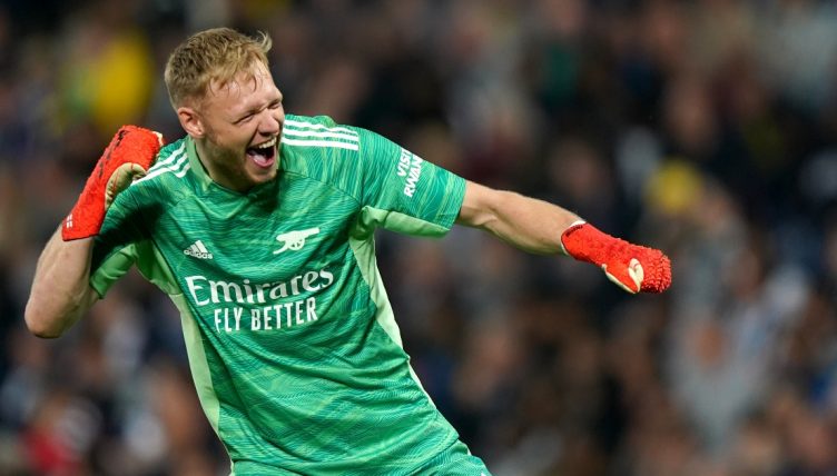 Arsenal goalkeeper Aaron Ramsdale