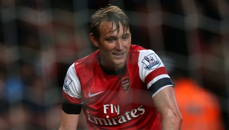 Arsenal's Kim Kallstrom, April 2014