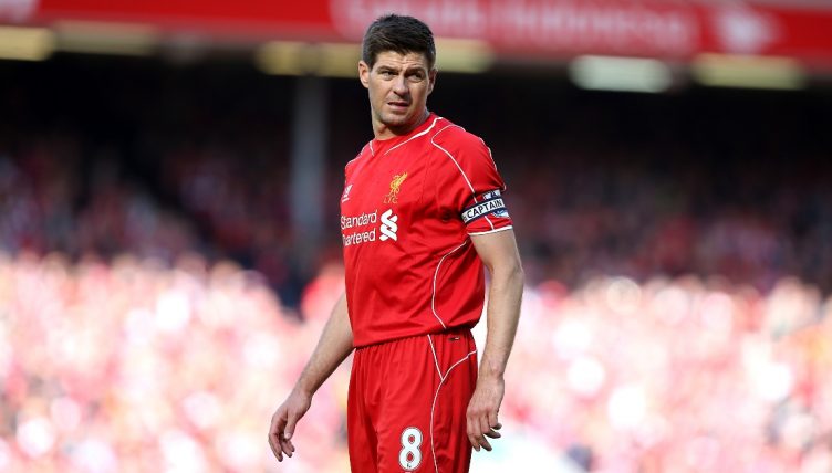 Liverpool captain Steven Gerrard during their defeat to Crystal Palace at Anfield, Liverpool, March 2015.