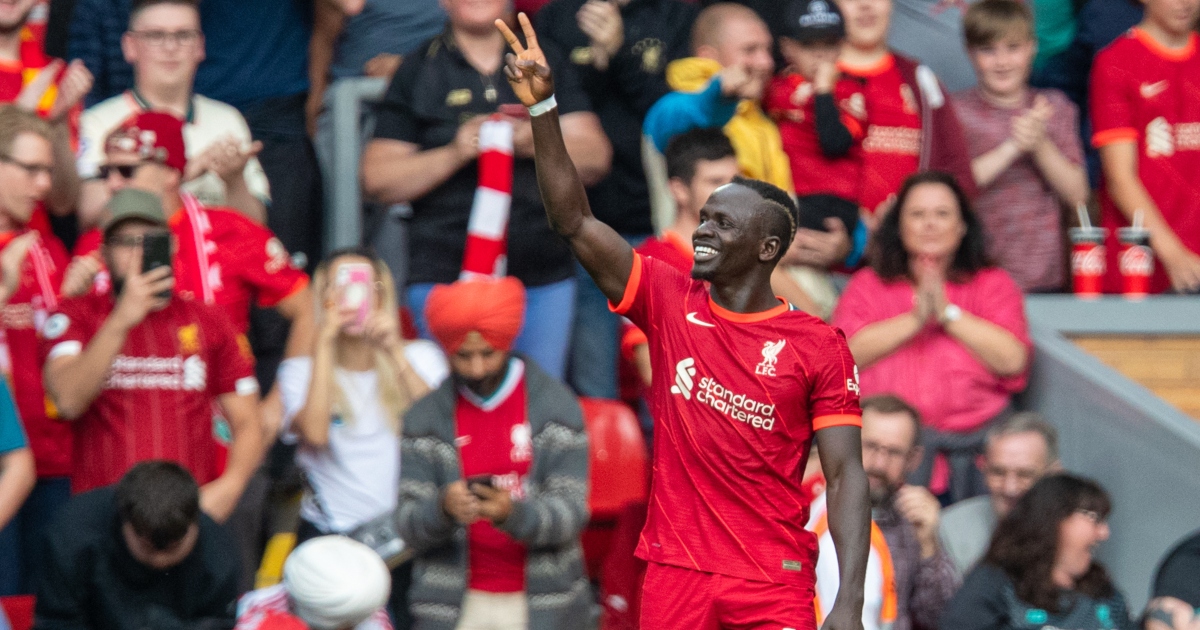 Liverpool forward Sadio Mane