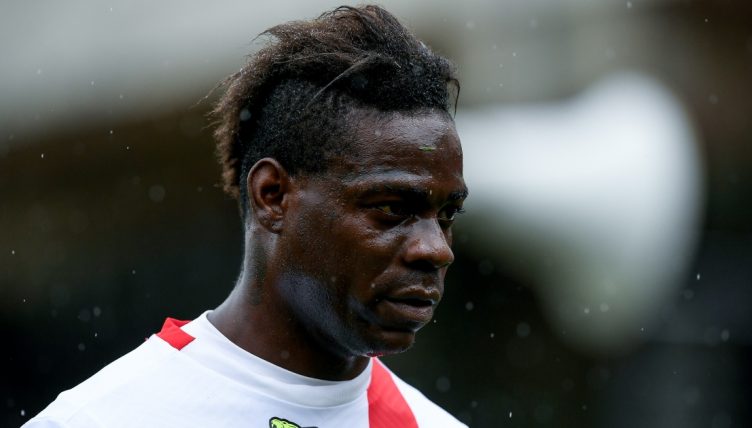 Mario Balotelli playing for AC Monza