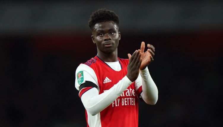 Arsenal's Bukayo Saka