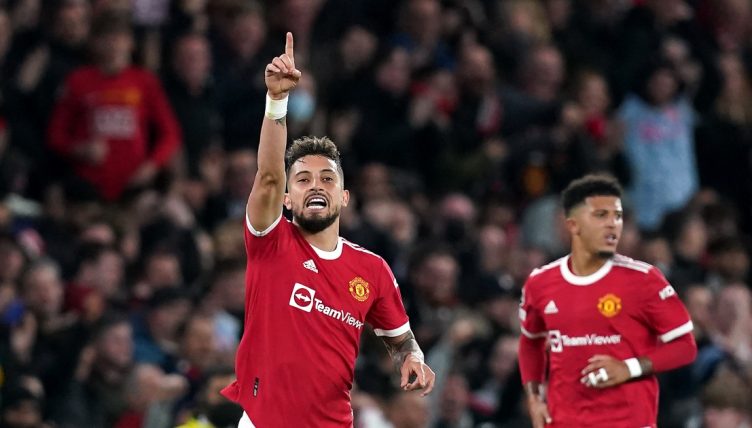 Manchester United left-back Alex Telles