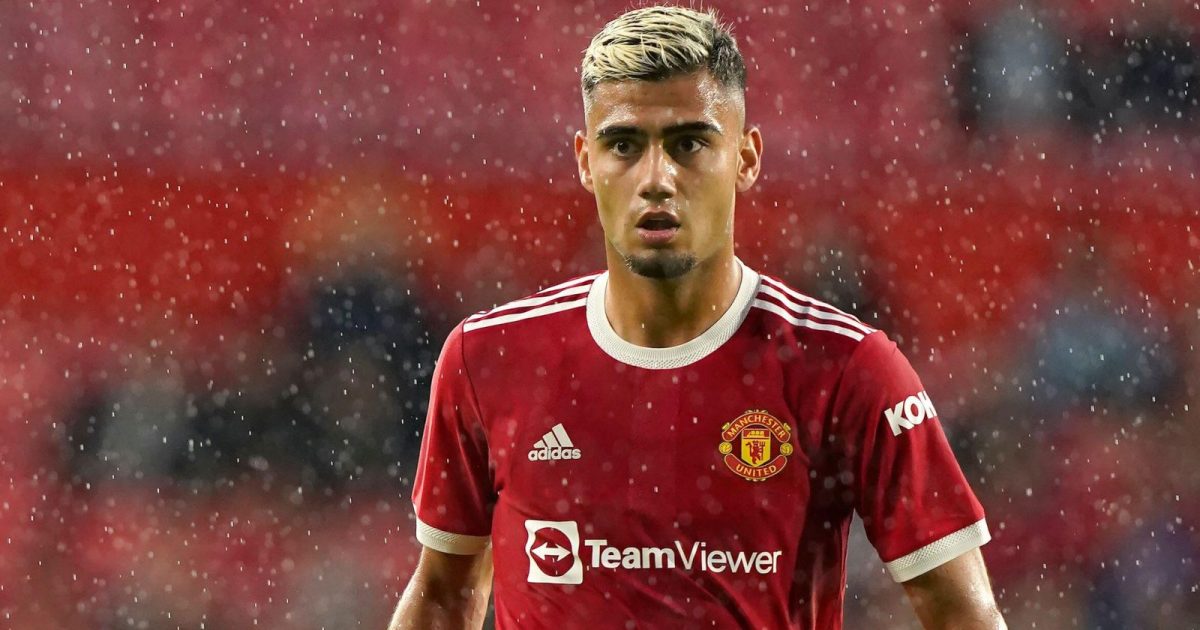 Andreas Pereira of Manchester United during the Pre Season Friendly match at Old Trafford, Manchester, England, 28th July 2021.
