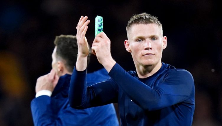 Manchester United and Scotland's Scott McTominay
