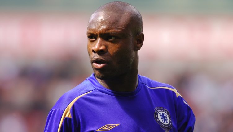 William Gallas playing for Chelsea.