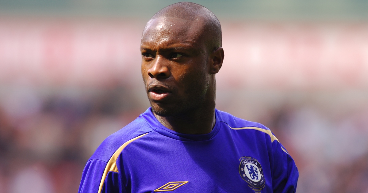 William Gallas playing for Chelsea.