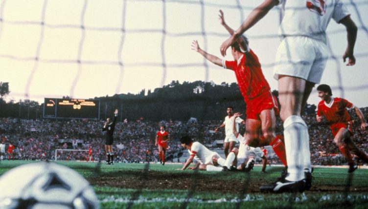 Phil Neal Scoring 1984 European Cup Final