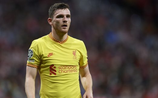 Liverpool's Andy Robertson
