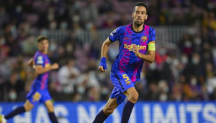 Barcelona midfielder Sergio Busquets