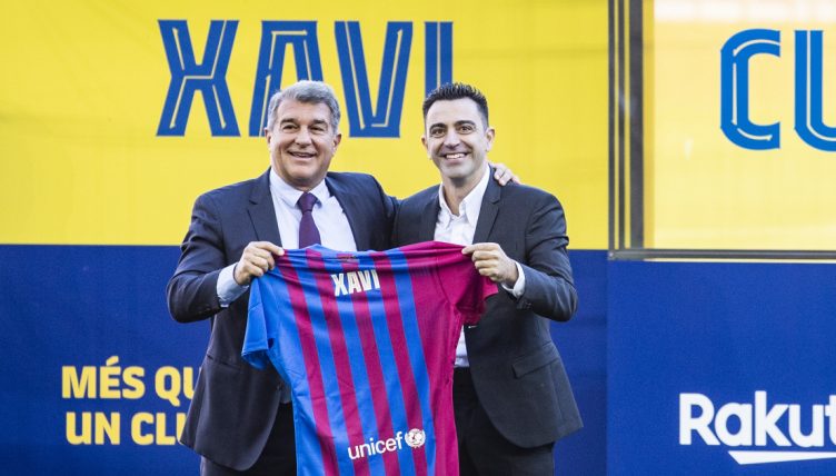 Barcelona legend Xavi