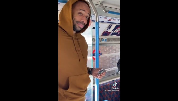 Arsenal legend Thierry Henry pictured in November 2021.