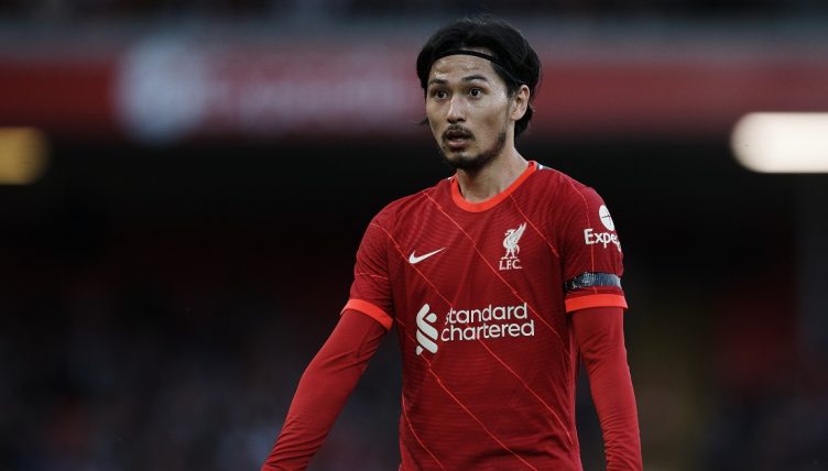 Liverpool and Japan midfielder Takumi Minamino