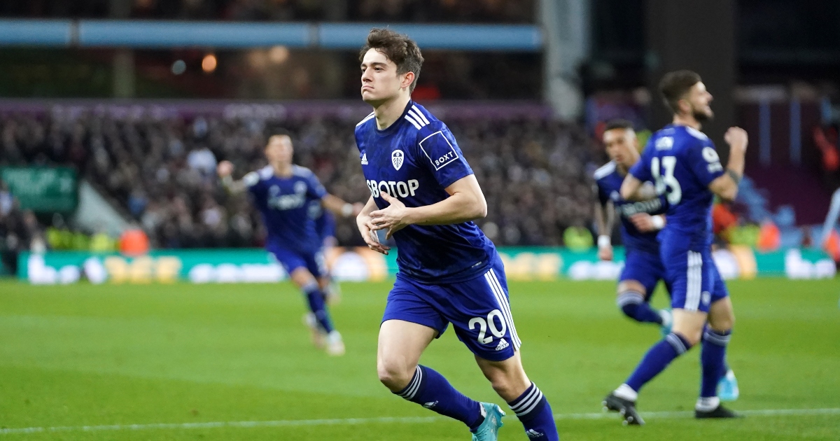 Five amazing stats from Dan James’ display for Leeds against Aston Villa