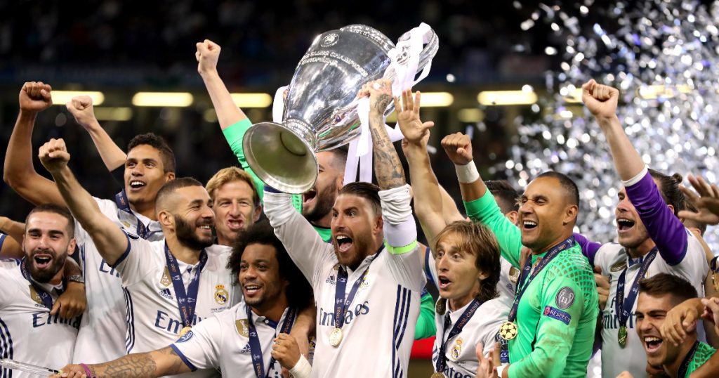 Real-Madrid-celebrate-their-Champions-League-victory - Planet Football