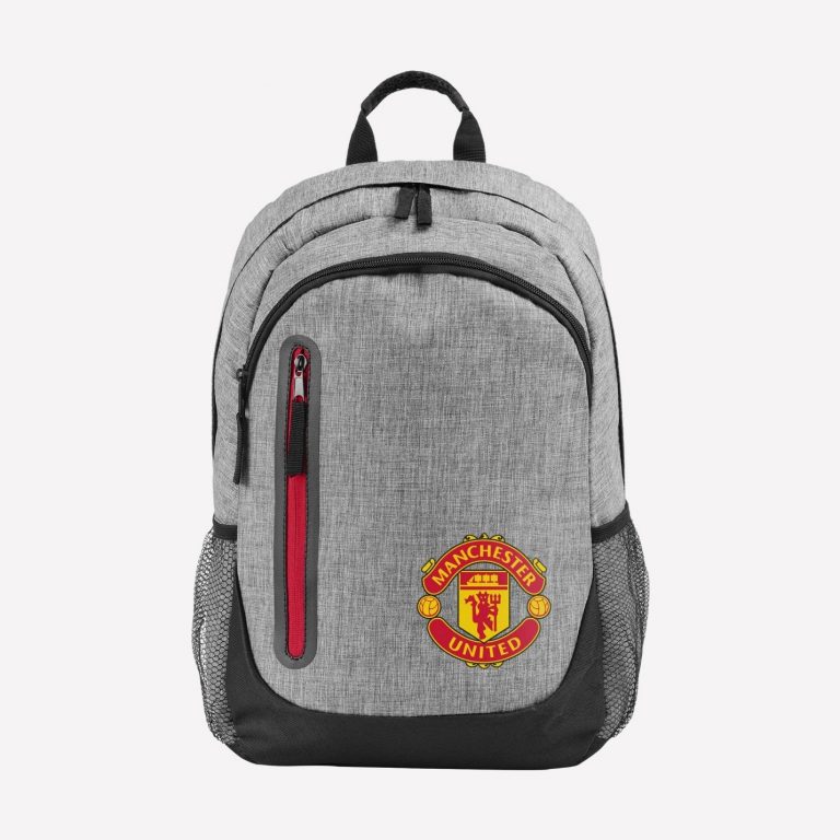 ManchesterUnitedFCGreyBackpack Football