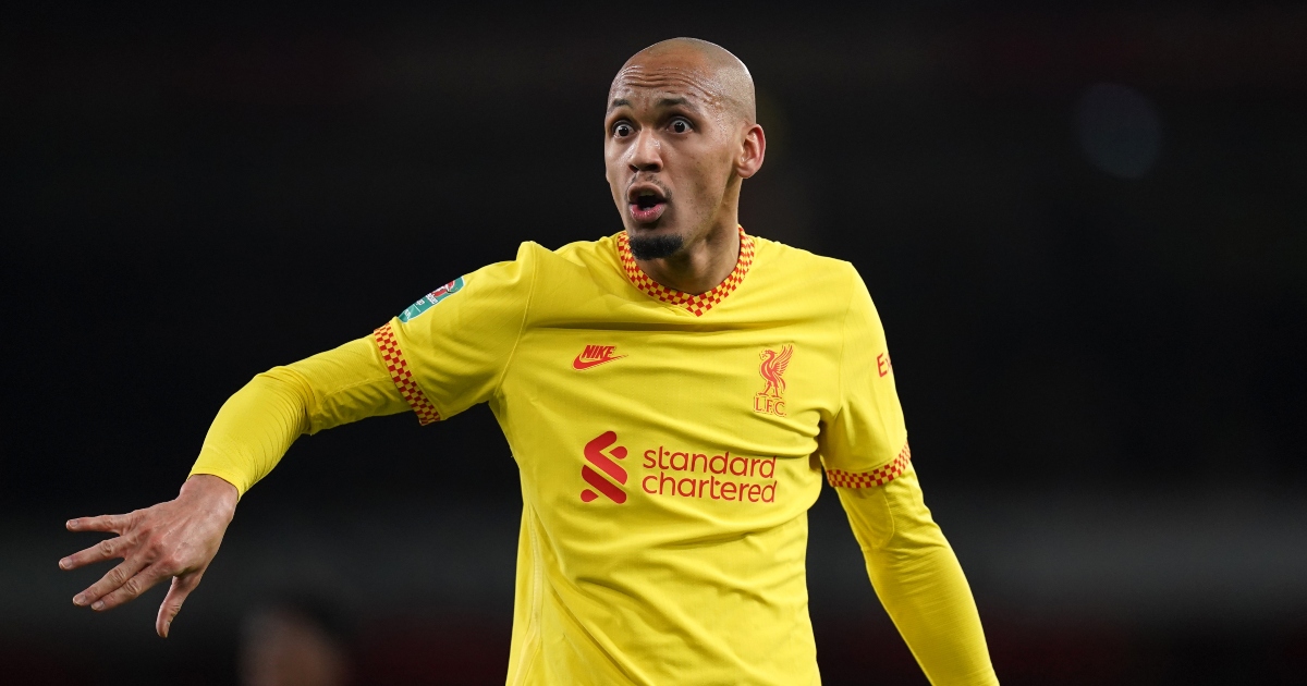 Watch: Fabinho fails hilariously attempting knee-slide celebration