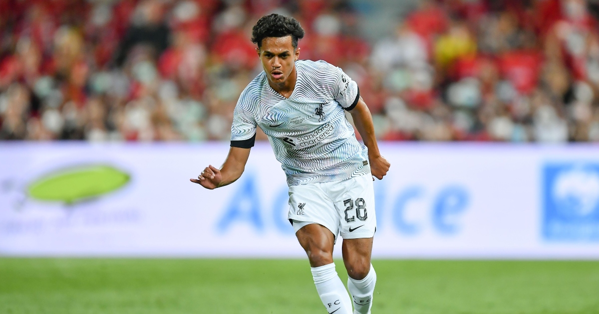 Watch: Liverpool’s Fabio Carvalho destroys opponent with cute header