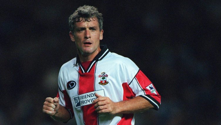 Mark Hughes playing a Premier League match for Southampton in September 1999, The Dell, Southampton