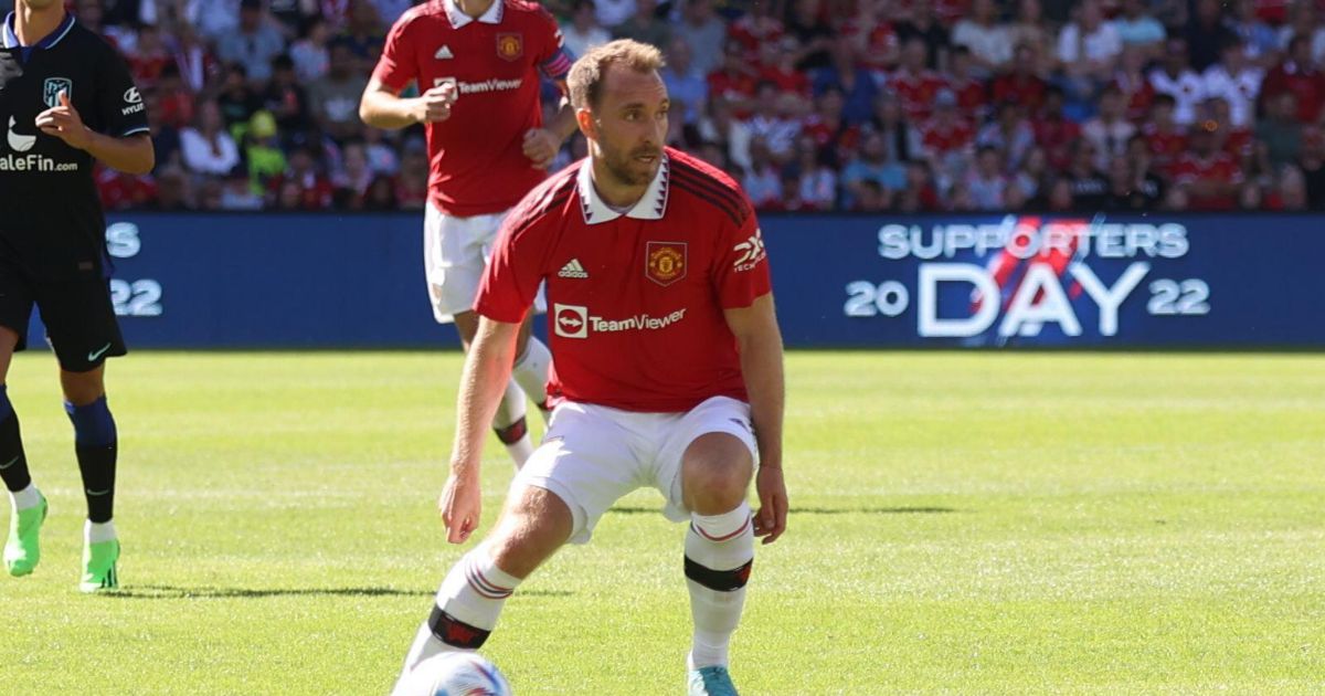 Watch: Man Utd’s Eriksen plays ridiculously good pass v Atletico