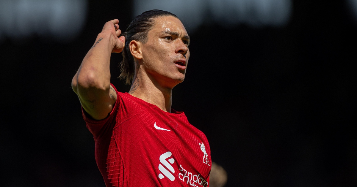 Watch: Liverpool’s Darwin Nunez gets sent off after violent headbutt