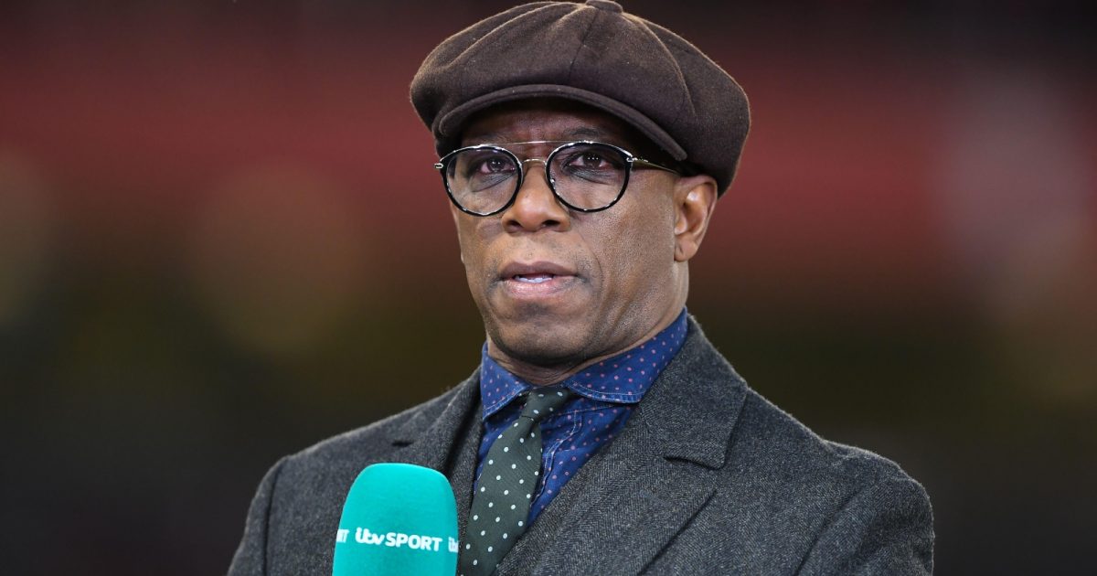 TV pundit and former Arsenal player, Ian Wright during the FA Cup Third Round match between Nottingham Forest and Arsenal at the City Ground, Nottingham on Sunday 9th January 2022.