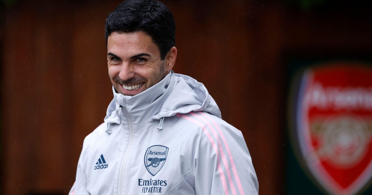 Arsenal manager Mikel Arteta during a training session at the Arsenal Training Centre, London Colney. Picture date: Wednesday October 26, 2022.