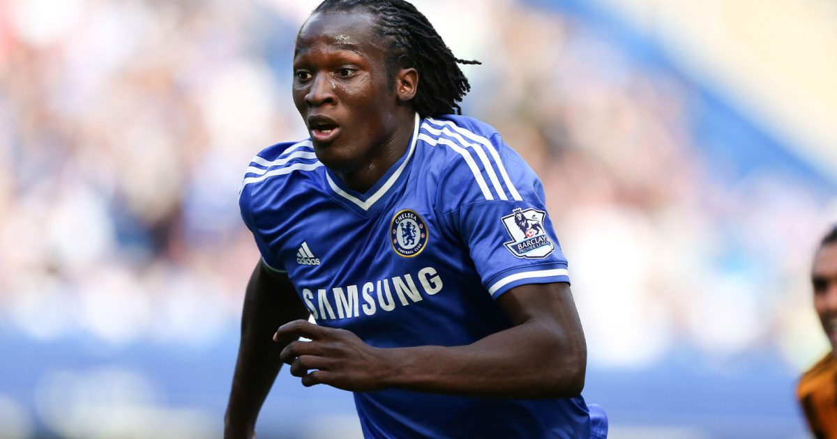 Aug. 18, 2013 - London, United Kingdom - Romelu Lukaku of Chelsea
