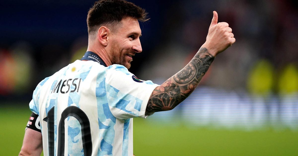 Argentina's Lionel Messi