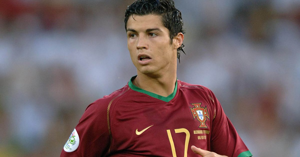 006 FIFA World Cup Germany - Third Place Play-Off - Germany v Portugal - Gottlieb-Daimler-Stadion. Cristiano Ronaldo