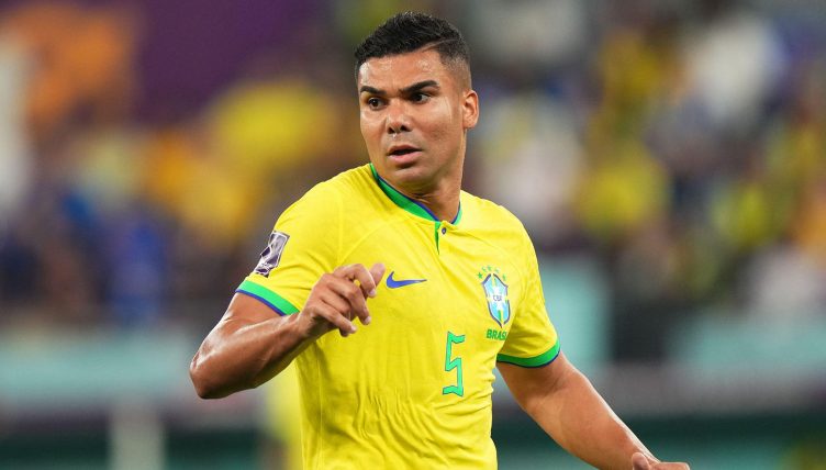 Casemiro of Brazil during the FIFA World Cup Qatar 2022 match, round of 16, between Brazil and South Korea