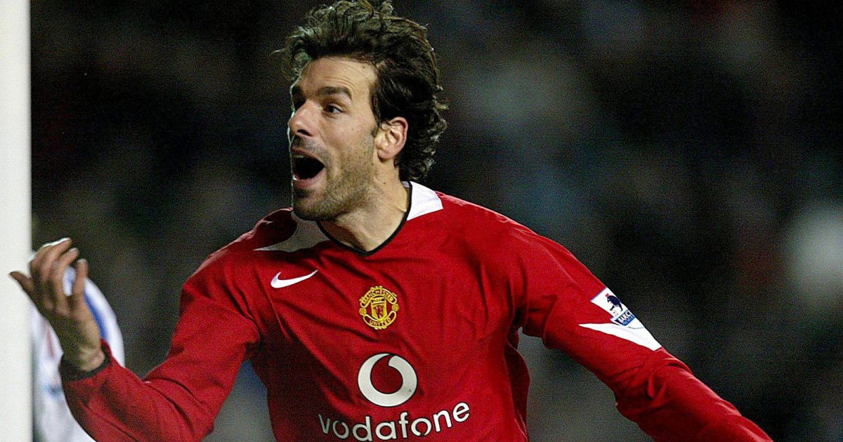 2006 of former Manchester United forward Ruud Van Nistelrooy, who has signed a three-year deal to become PSV's manager from this summer