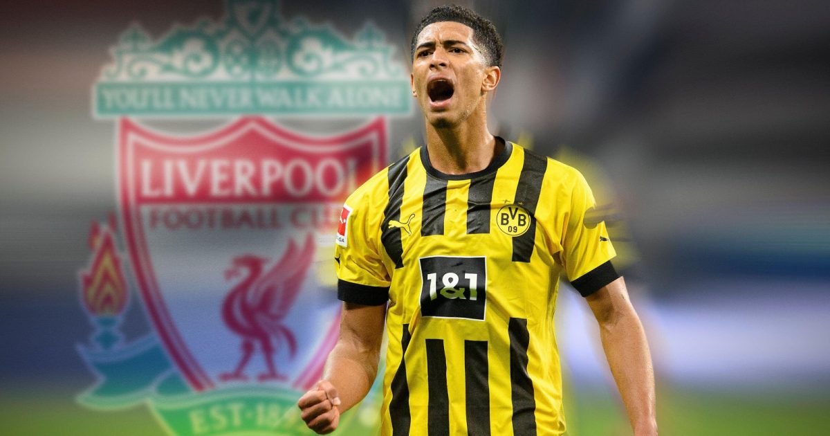 Jude BELLINGHAM (DO) also courted by Liverpool FC. ARCHIVE PHOTO: Jude BELLINGHAM (DO) Soccer 1st Bundesliga, 12th matchday, Eintracht Frankfurt (F) - Borussia Dortmund (DO) 1: 2, on October 29th, 2022 in Frankfurt/Germany