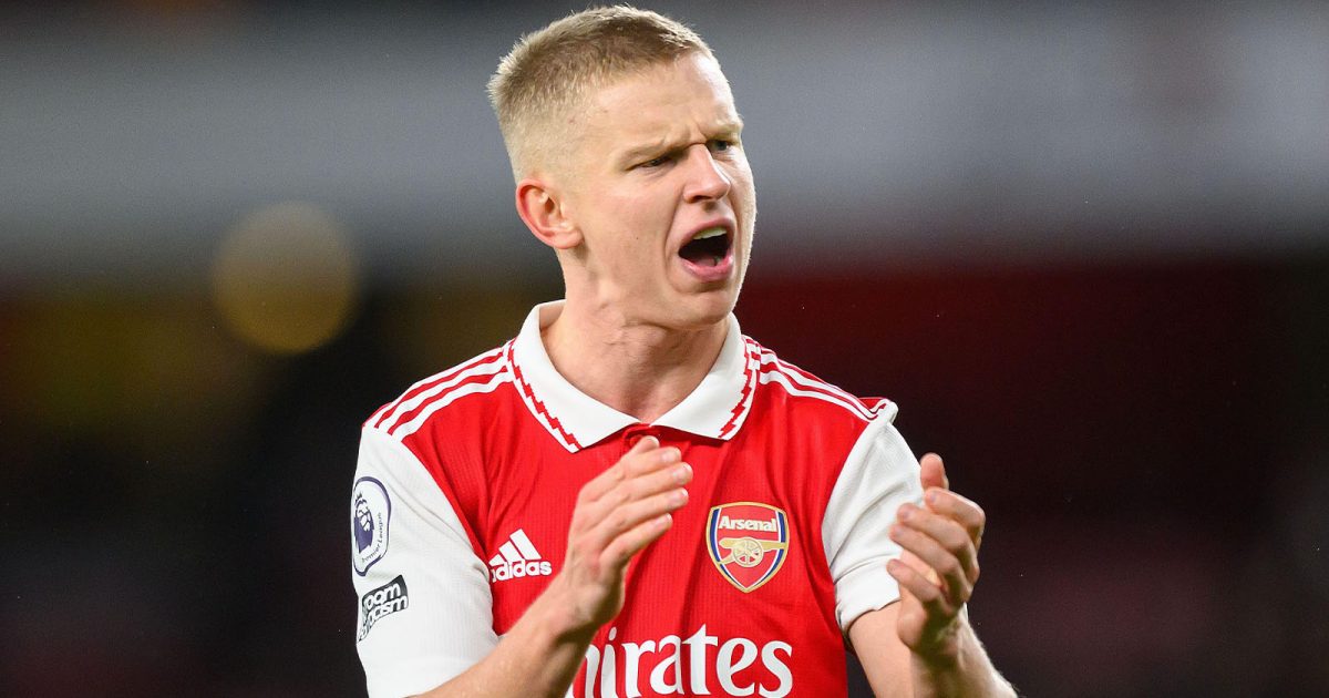 Arsenal v Newcastle United - Premier League - Emirates Stadium Arsenal's Oleksandr Zinchenko during the Premier League match against Newcastle United.