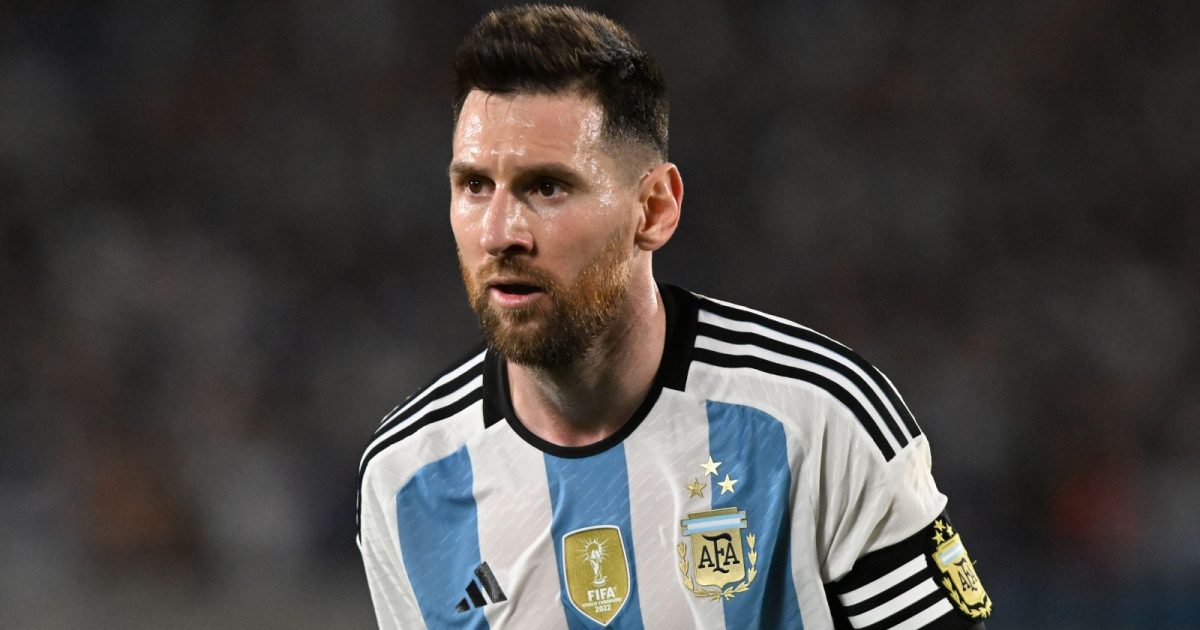 Lionel Messi during the international match between Argentina and Panama at Monumental, Buenos Aries, March 2023.