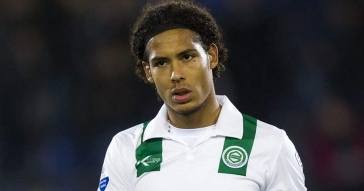 Virgil van Dijk during his time at FC Groningen. The Dutch side have been relegated from the Eredivisie for the first time this century.