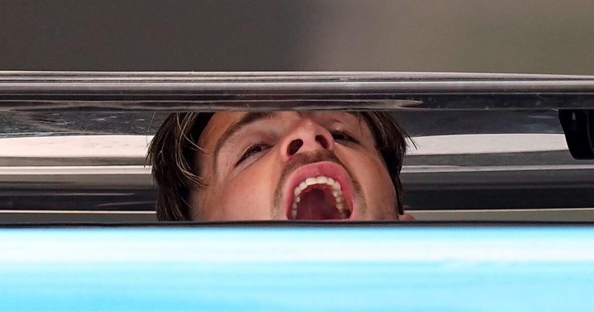 Jack Grealish during Manchester City's Champions League-winning celebrations in Istanbul, Turkey, June 2023.