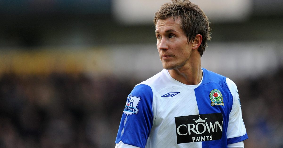 Soccer - Barclays Premier League - Blackburn Rovers v Aston Villa - Ewood Park. Morten Gamst Pedersen, Blackburn Rovers