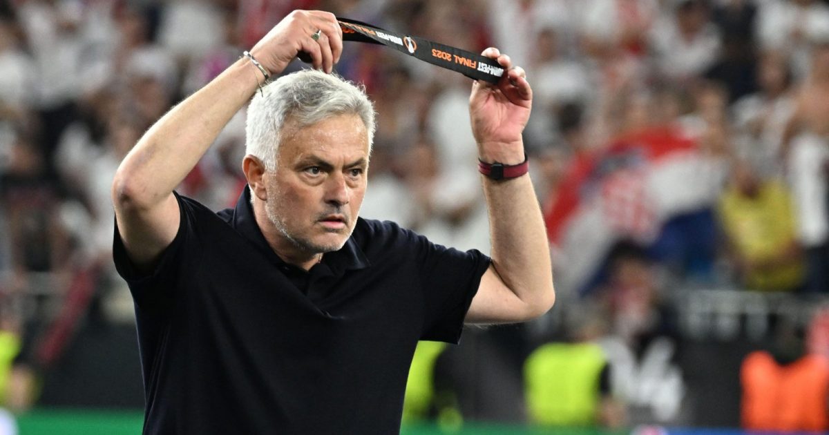 Jose Mourinho Coach (Roma) during the UEFAEuropa League Final match between Sevilla 5-2 (d.c.r.) Roma at Puskas Arena on May 31, 2023 in Budapest, Hungary.