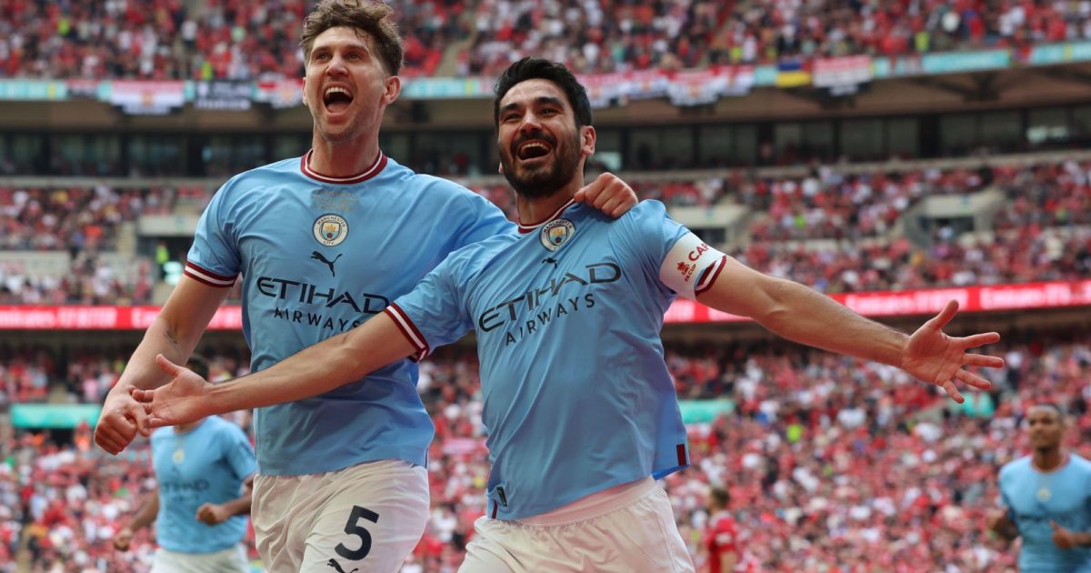 Ilkay Gundogan Man City Man Utd FA Cup final 2023, Wembley, London, June 3rd 2023