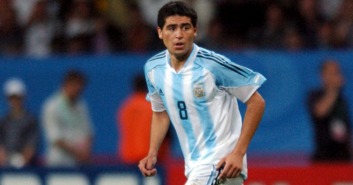 Juan Roman Riquelme once broke the space-time continuum with an