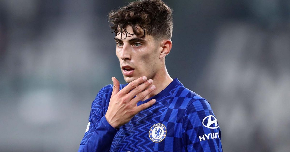 Kai Havertz of Chelsea Fc looks on during the Uefa Champions League Group H match between Juventus Fc and Chelsea Fc