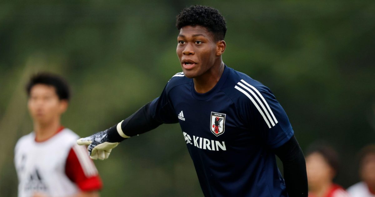 Chiba, Japan. 15th Sep, 2020. Zion Suzuki (JPN) Football/Soccer : U19 Japan National team training camp at JFA YUME Field in Chiba, Japan