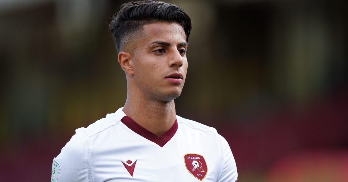 Hachim Mastour of SC Reggina during the Serie B match between US Salernitana 1919 and Reggina at Stadio Arechi, Roma, Italy on 26 September 2020.