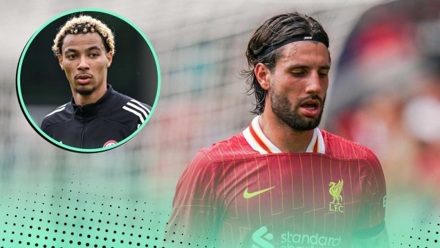 Hugo Ekitike and Dominik Szoboszlai